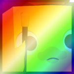 Shiny Rainbow Huge Ducky Magician