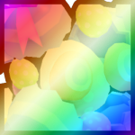 Shiny Rainbow Huge Easter Golem
