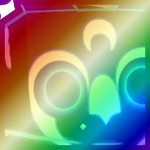 Shiny Rainbow Huge Eclipse Owl
