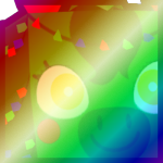 Shiny Rainbow Huge Evergreen Unicorn
