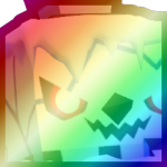 Shiny Rainbow Huge Evil Snowman