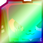 Shiny Rainbow Huge Evolved Player Fox