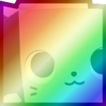 Shiny Rainbow Huge Festive Seal