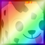 Shiny Rainbow Huge Firefighter Dalmation