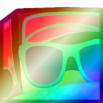 Shiny Rainbow Huge Floatie Penguin