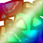 Shiny Rainbow Huge Fragmented Golem