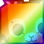 Shiny Rainbow Huge Gazelle