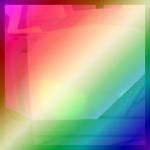 Shiny Rainbow Huge Ghostly Dragon
