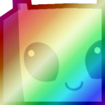 Shiny Rainbow Huge Gleebo The Alien