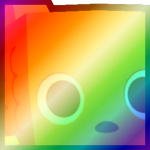 Shiny Rainbow Huge Goldfish