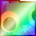 Shiny Rainbow Huge Googly Shark