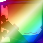 Shiny Rainbow Huge Hacker Axolotl