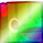 Shiny Rainbow Huge Hippomelon