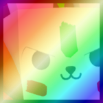 Shiny Rainbow Huge Holiday Bearserker
