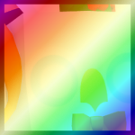 Shiny Rainbow Huge Holiday Owl