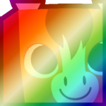 Shiny Rainbow Huge Horse