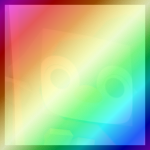 Shiny Rainbow Huge Ice Cube Penguin