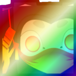 Shiny Rainbow Huge Inferno Stealth Bobcat