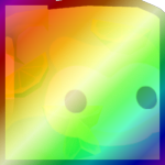 Shiny Rainbow Huge Jelly Monkey