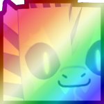 Shiny Rainbow Huge Kaiju Sea Dragon