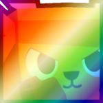 Shiny Rainbow Huge Kangaroo