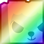 Shiny Rainbow Huge Lamb Wolf