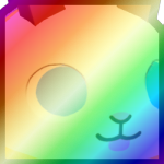 Shiny Rainbow Huge LeGoat Ball