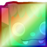 Shiny Rainbow Huge Leafy Yeti