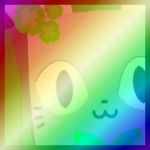 Shiny Rainbow Huge Leprechaun Cat