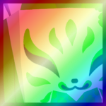 Shiny Rainbow Huge Leprechaun Kitsune
