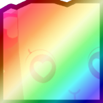 Shiny Rainbow Huge Love Lamb