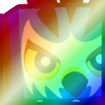 Shiny Rainbow Huge Luchador Eagle