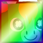 Shiny Rainbow Huge Lucki Horse