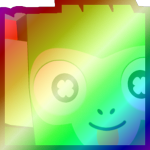 Shiny Rainbow Huge Lucki Monkey