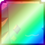 Shiny Rainbow Huge Luxe Axolotl