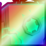 Shiny Rainbow Huge Mechatronic Robot