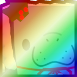 Shiny Rainbow Huge Merry Manatee