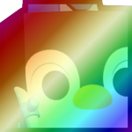 Shiny Rainbow Huge Mining Penguin