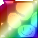 Shiny Rainbow Huge Nightfall Pegasus