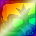 Shiny Rainbow Huge Nuclear Wild Dog