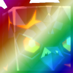 Shiny Rainbow Huge Obsidian Griffin