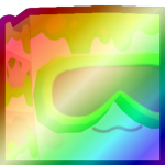 Shiny Rainbow Huge Ooze Axolotl