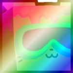 Shiny Rainbow Huge Ooze Cat