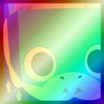 Shiny Rainbow Huge Pajamas Shark