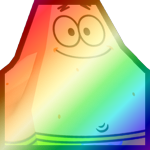 Shiny Rainbow Huge Patrick Star