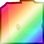 Shiny Rainbow Huge Pink Marshmallow Chick
