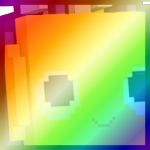 Shiny Rainbow Huge Pixel Bee