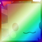 Shiny Rainbow Huge Poseidon Axolotl