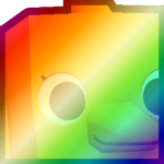 Shiny Rainbow Huge Pterodactyl