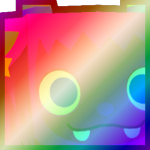 Shiny Rainbow Huge Rave Troll
